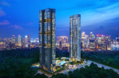 8 St Thomas Towers Night View
